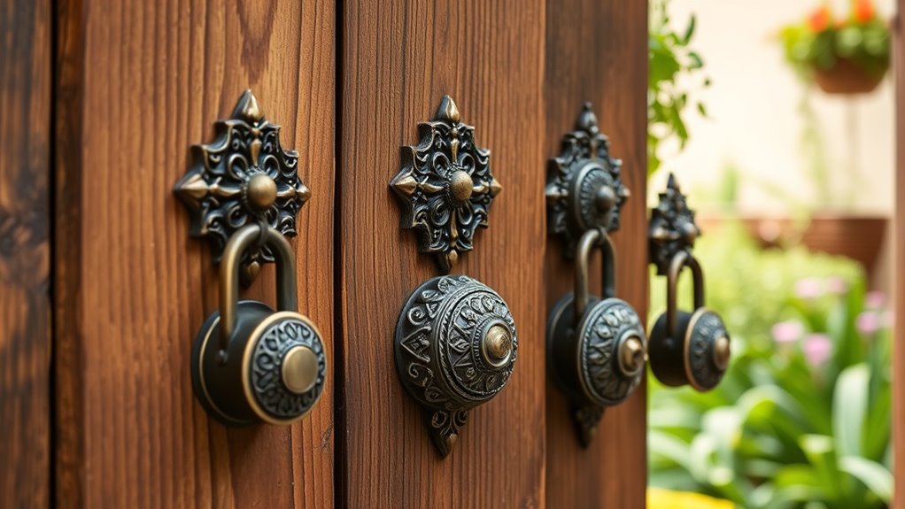 boho deadbolts for home