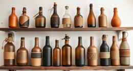boho decorative bottle collection
