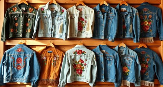 boho denim jacket collection