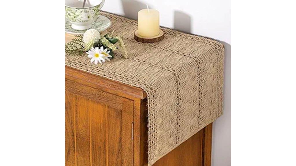 boho dining kitchen runner