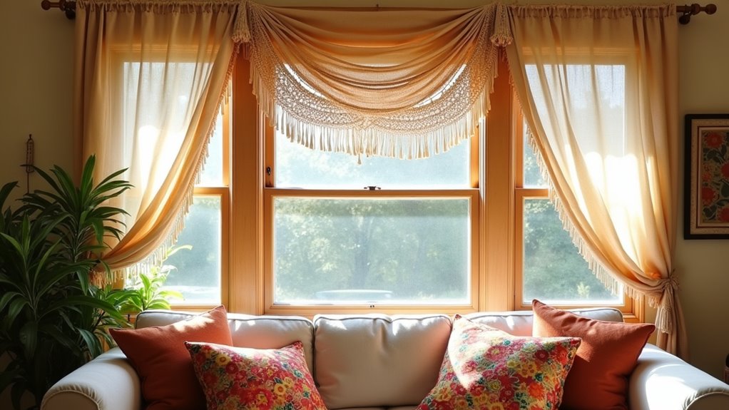boho diy window coverings