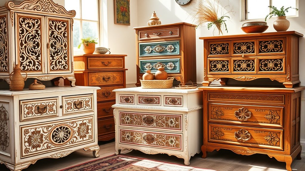 boho dresser and chest ideas