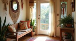 boho entrance decor inspiration