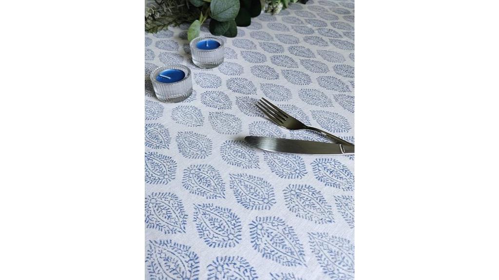 boho fall cotton tablecloth
