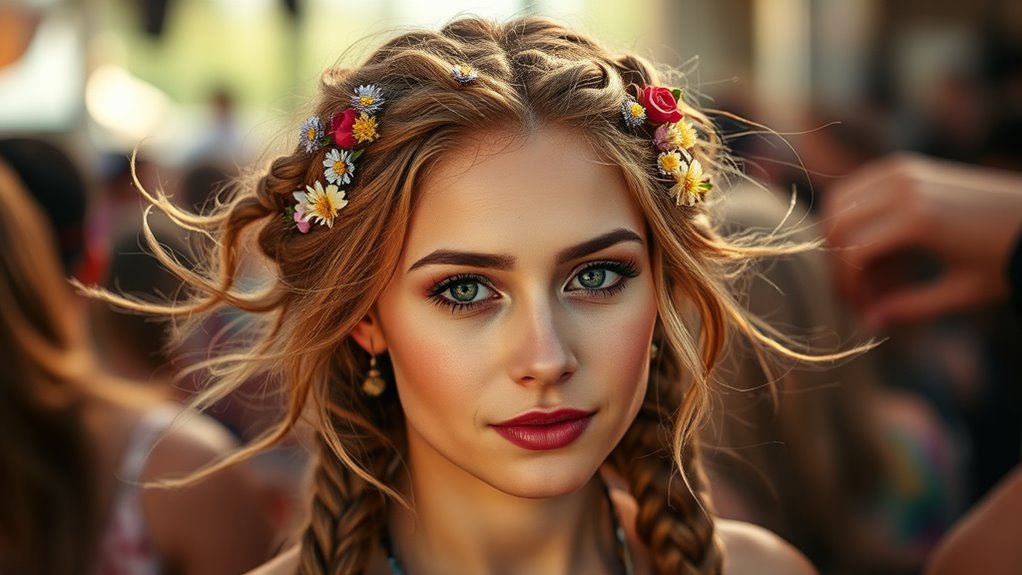 boho festival hairstyle ideas