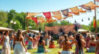 boho festival music art mindfulness