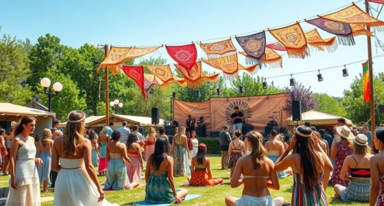 boho festival music art mindfulness