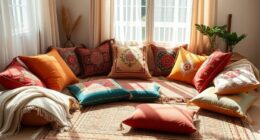 boho floor cushion collection