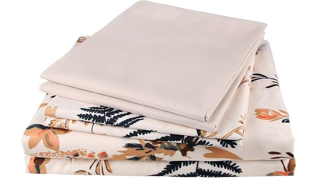 boho floral king sheets