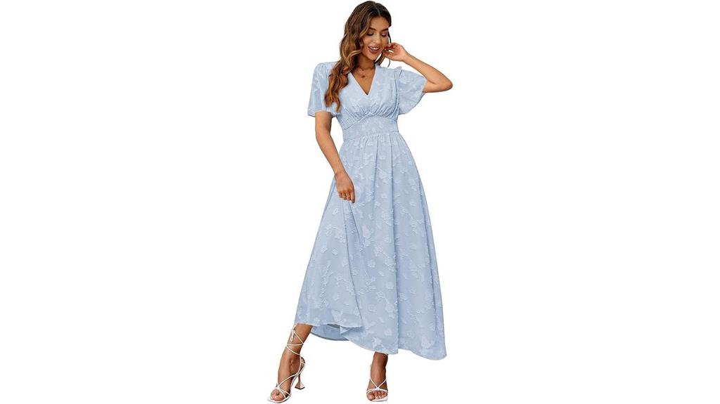 boho floral maxi dress