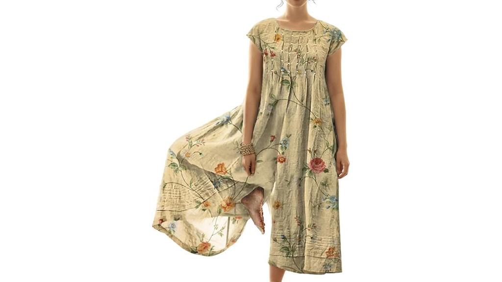 boho floral overalls for women