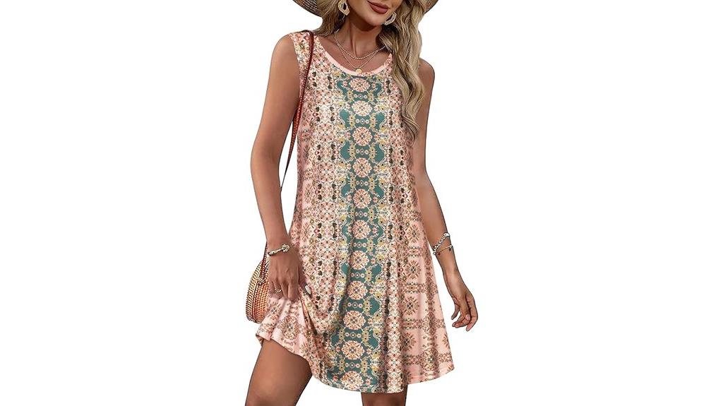 boho floral summer dress