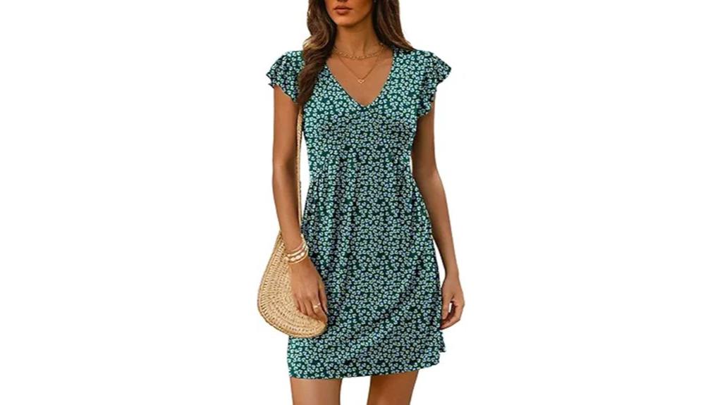 boho floral summer dress