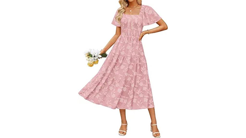 boho floral summer dress