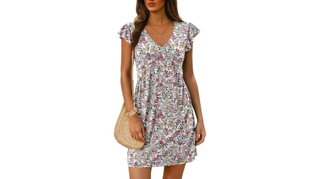 boho floral summer dress