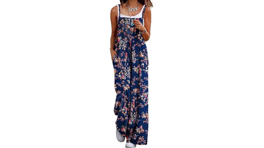 boho floral wide leg