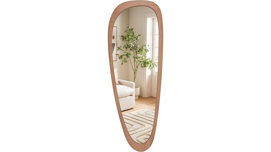 boho full length wall mirror