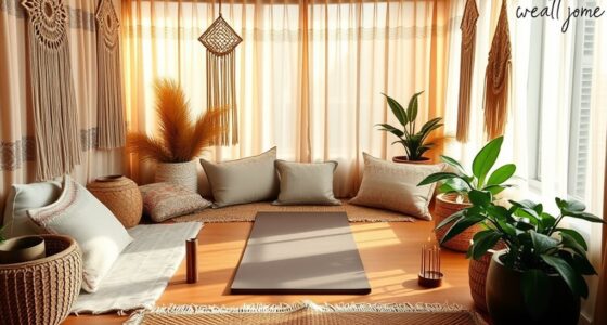 boho home yoga retreat