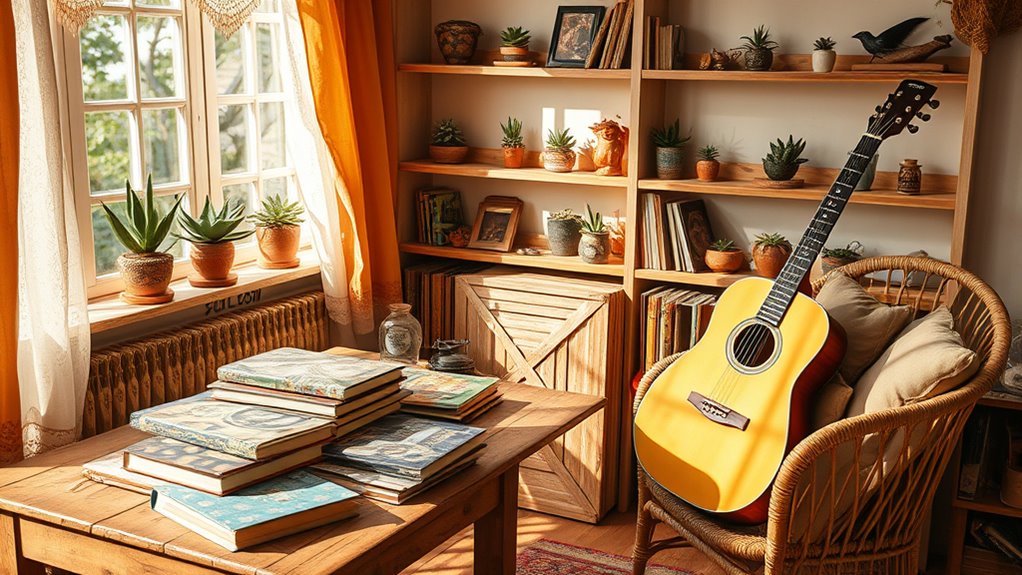 boho inspired books and music