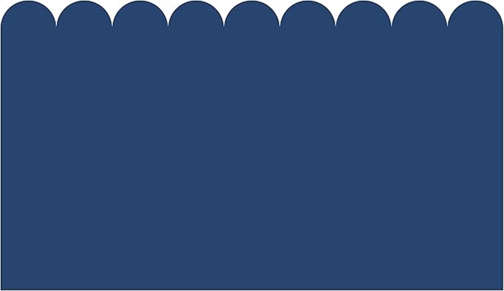 boho kids scalloped wallpaper