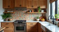 boho kitchen backsplash tips