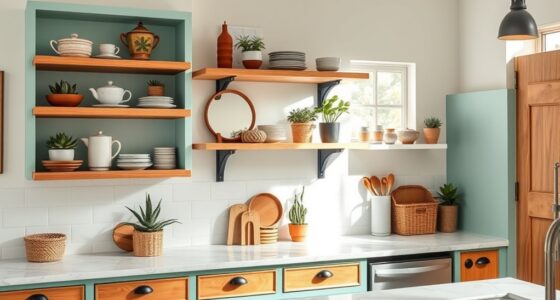 boho kitchen cabinet upgrades