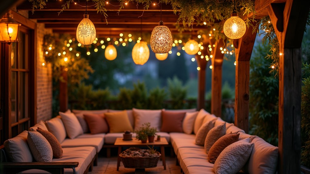 boho lighting style guide