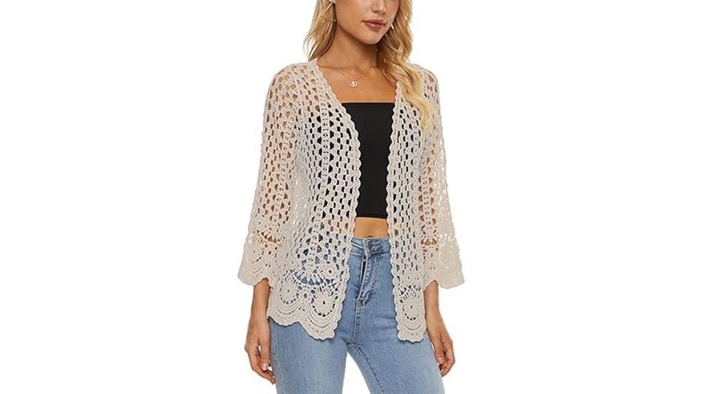 boho long sleeve cardigan