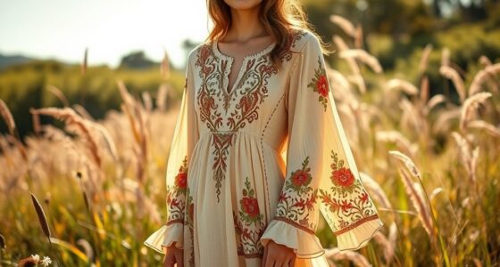 boho long sleeve dresses