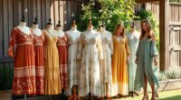 boho long sleeve dresses