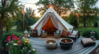 boho luxury camping experiences
