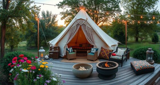 boho luxury camping experiences