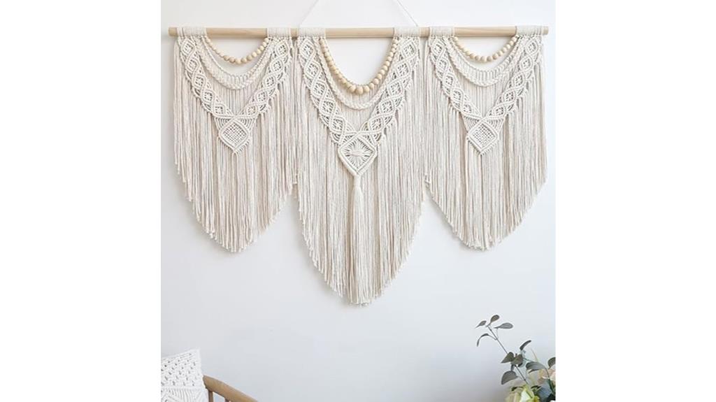 boho macrame wall decor