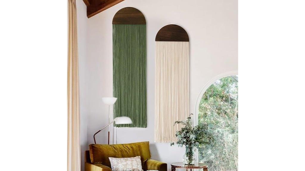 boho macrame wall decor