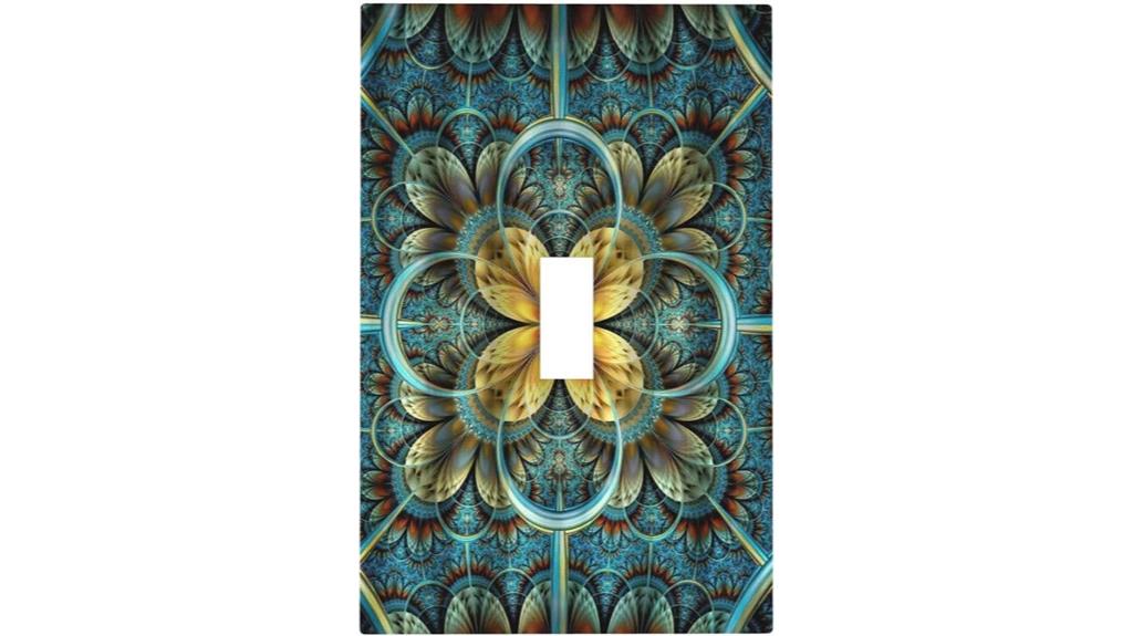 boho mandala wall plate
