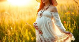 boho maternity skirt trends