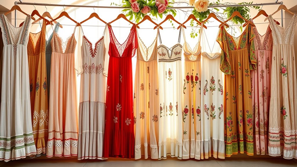 boho maxi dress trends