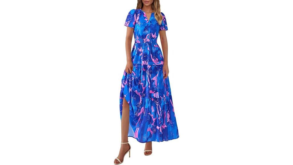 boho maxi summer dress