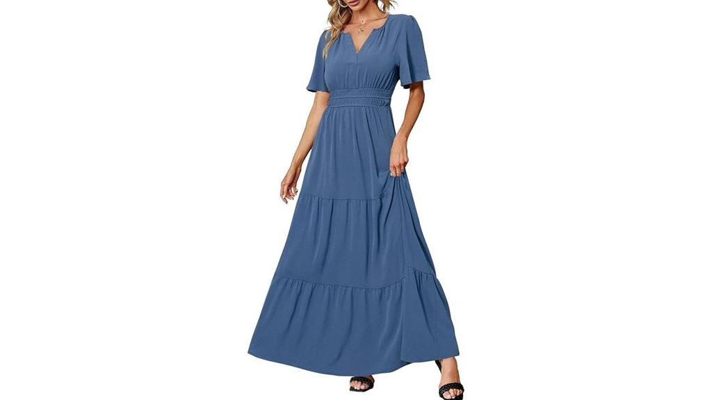boho maxi summer dress