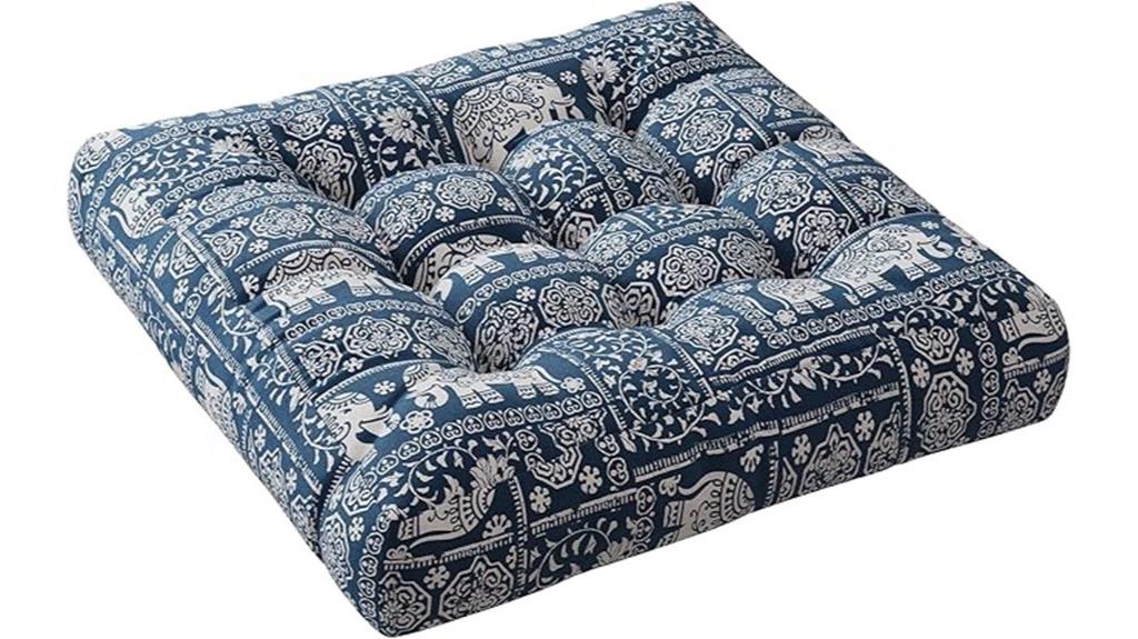 boho meditation floor cushion