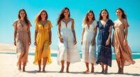 boho midi summer dresses