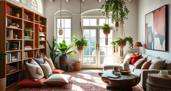 boho modern interior fusion