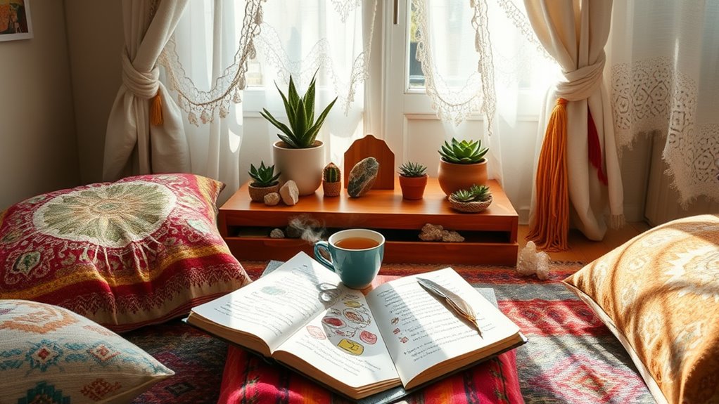 boho morning creative rituals