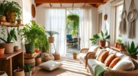 boho natural interior design