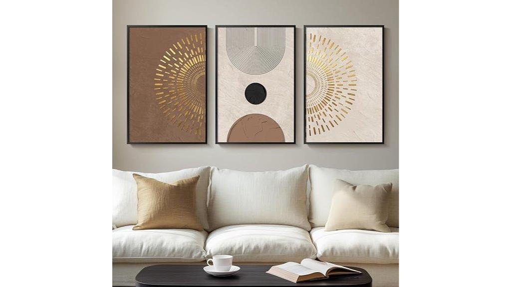 boho neutral wall art
