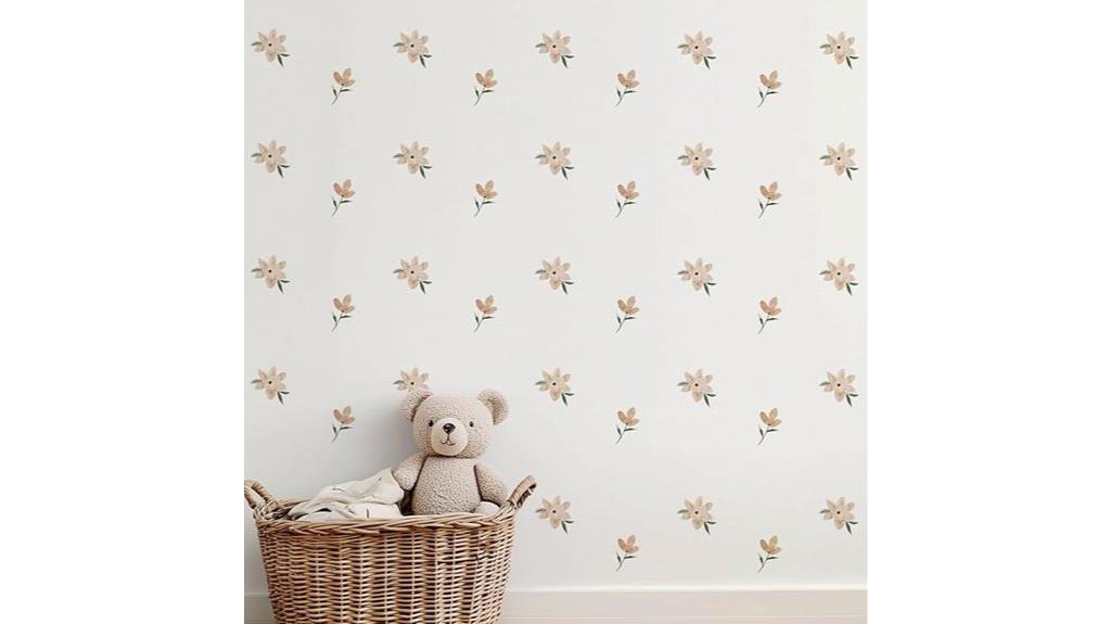 boho nursery wall decals