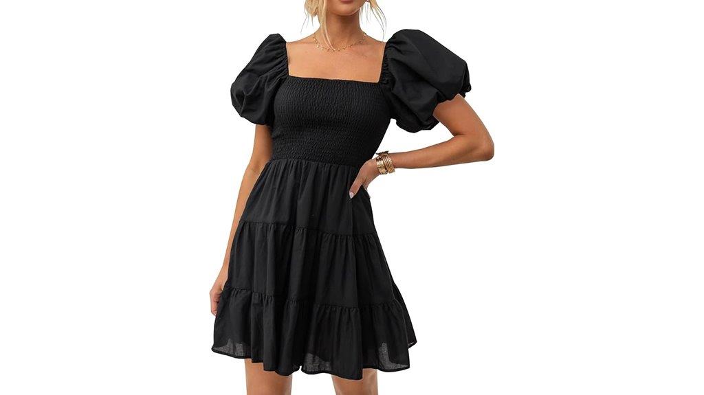 boho off shoulder mini dress