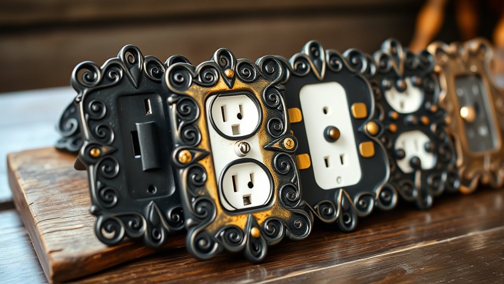 boho outlet cover ideas