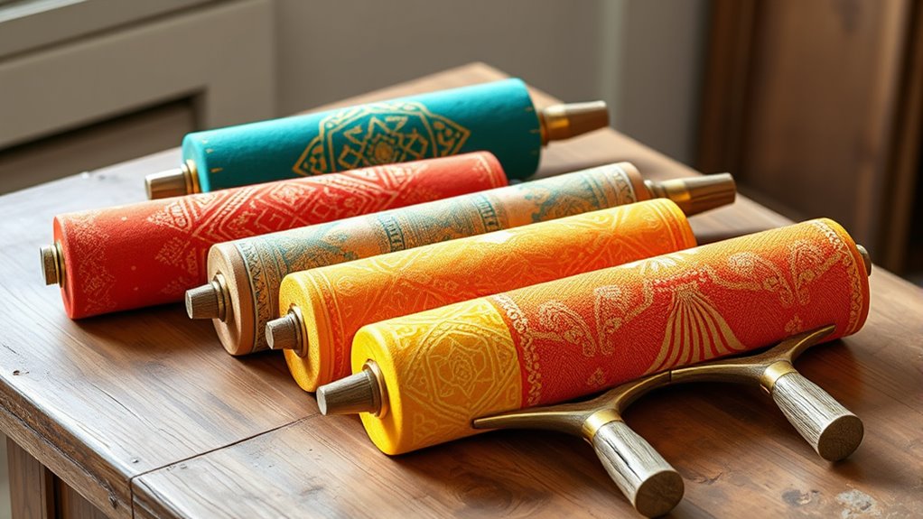 boho paint rollers list