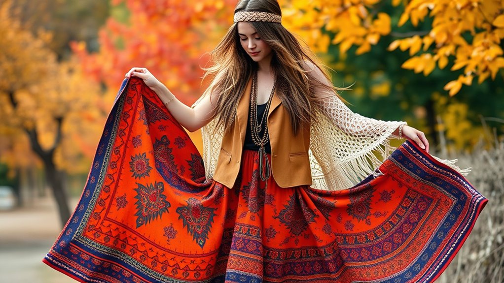 boho patterns and accessories